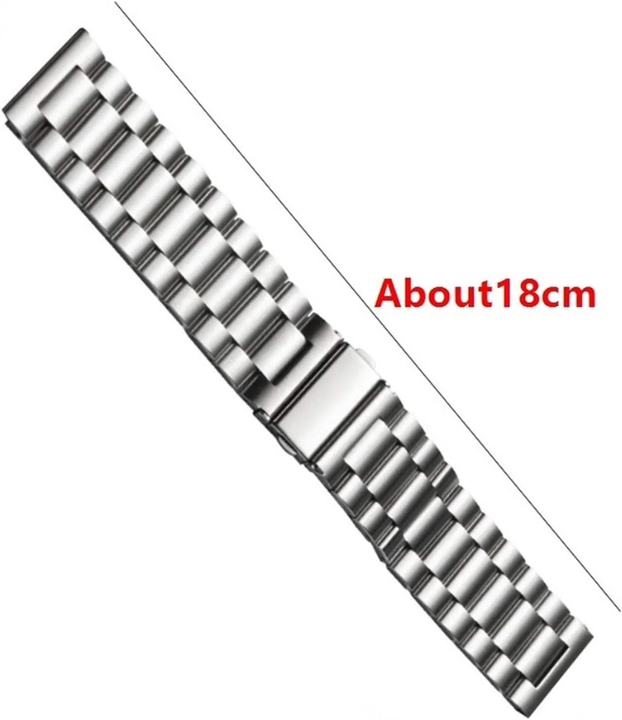 Rose Gold$20mm) Stainless Steel Watch Strap 20mm 22mm Metal Replacement Unisex Bracelet decorate bizarre Suitable for Traditional Watch Watch Replacement Accessories(Black 