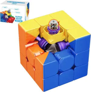 RS3M Maglev Cubes axis Bukefuno MoYu Super RS3M 2022 Maglev 3x3 Version Magnetic Speed Cube Stickerless MFJS Magic Puzzle 3x3x3 Cube Moyu 2022 Super 