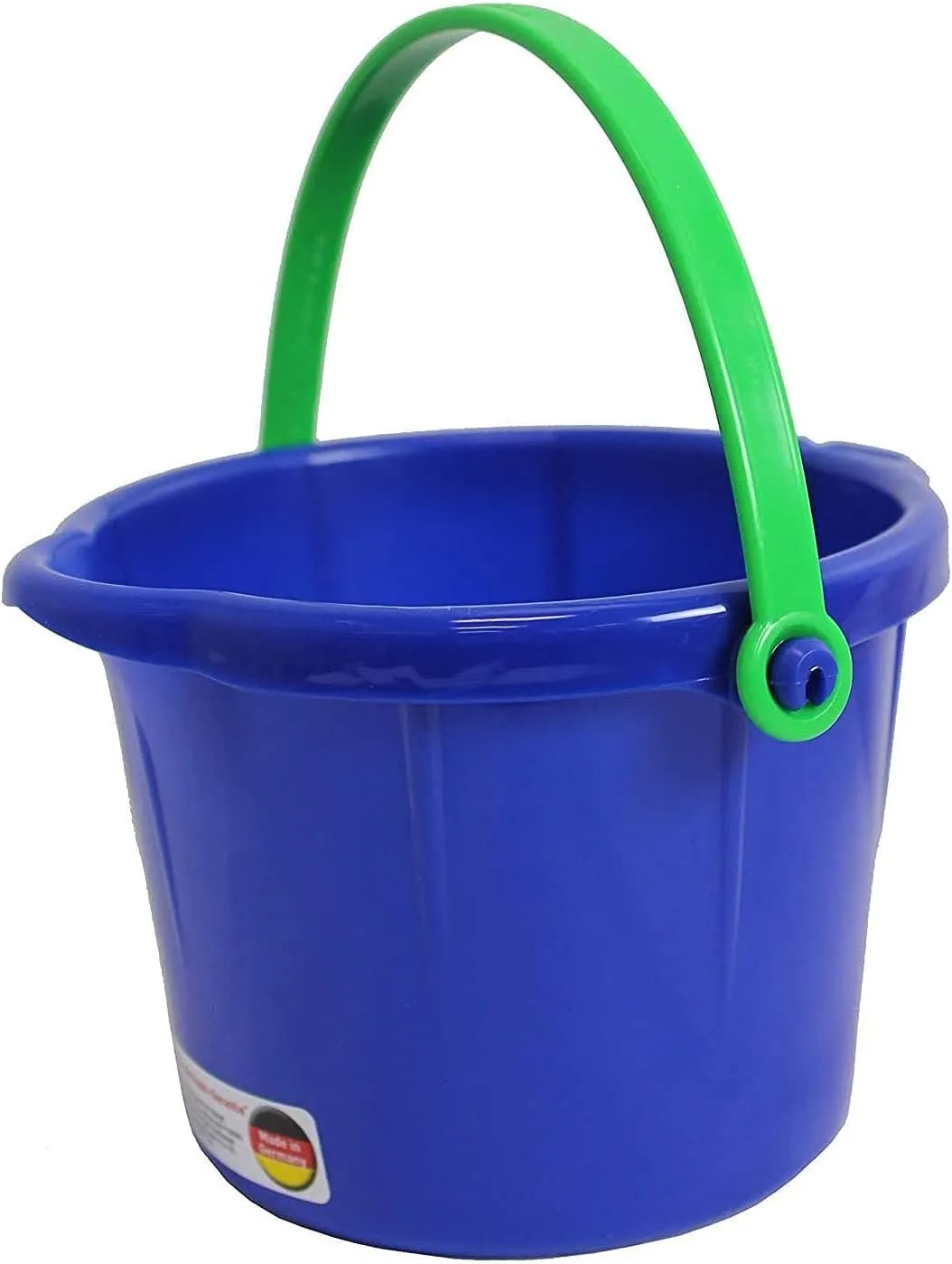 Sand Pails (1 Red$ 1 Blue$ nursing cancel 1 Yellow Beach Bucket) - Each Holds 1.5 Liters - Made in Germany�� Spielstabil 3 Pack Small 