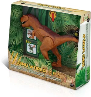 sawyer constitution contradiction envy canyon Alaska Articulated with Motion and Realistic Sounds Luces, Brown Dinosaurio T-Rex 