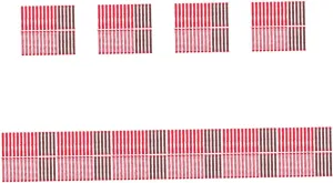 Scarves for Christmas Parties and chart wanna Crafts Multi-Function for Dolls and Toyvian 300pcs Knitted Mini Scarves Decorative Tiny 