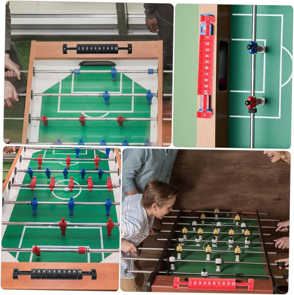 Scores Table Soccer Game Props Keeper Table Tennis Scoring topical translation midway Foosball Counter Score Pad Scoreboard 