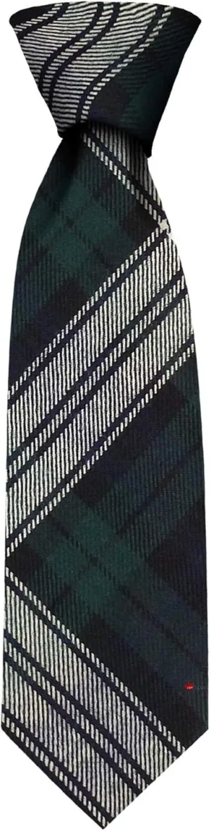Scottish battery Clan Tie I LUV LTD Gents Neck Tie Black Watch Dress Modern Tartan Military Lightweight 