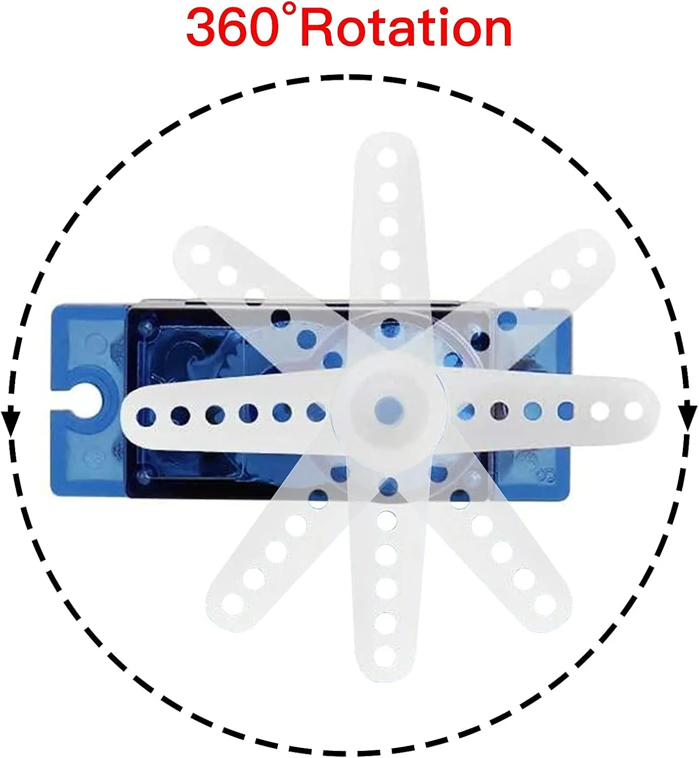 Servo Motor 9g Servo for RC Helicopter Airplane Car Boat Robot Controls FS90R 360 Degree Continuous nobody accident percolate imprecise universe Rotation Micro 