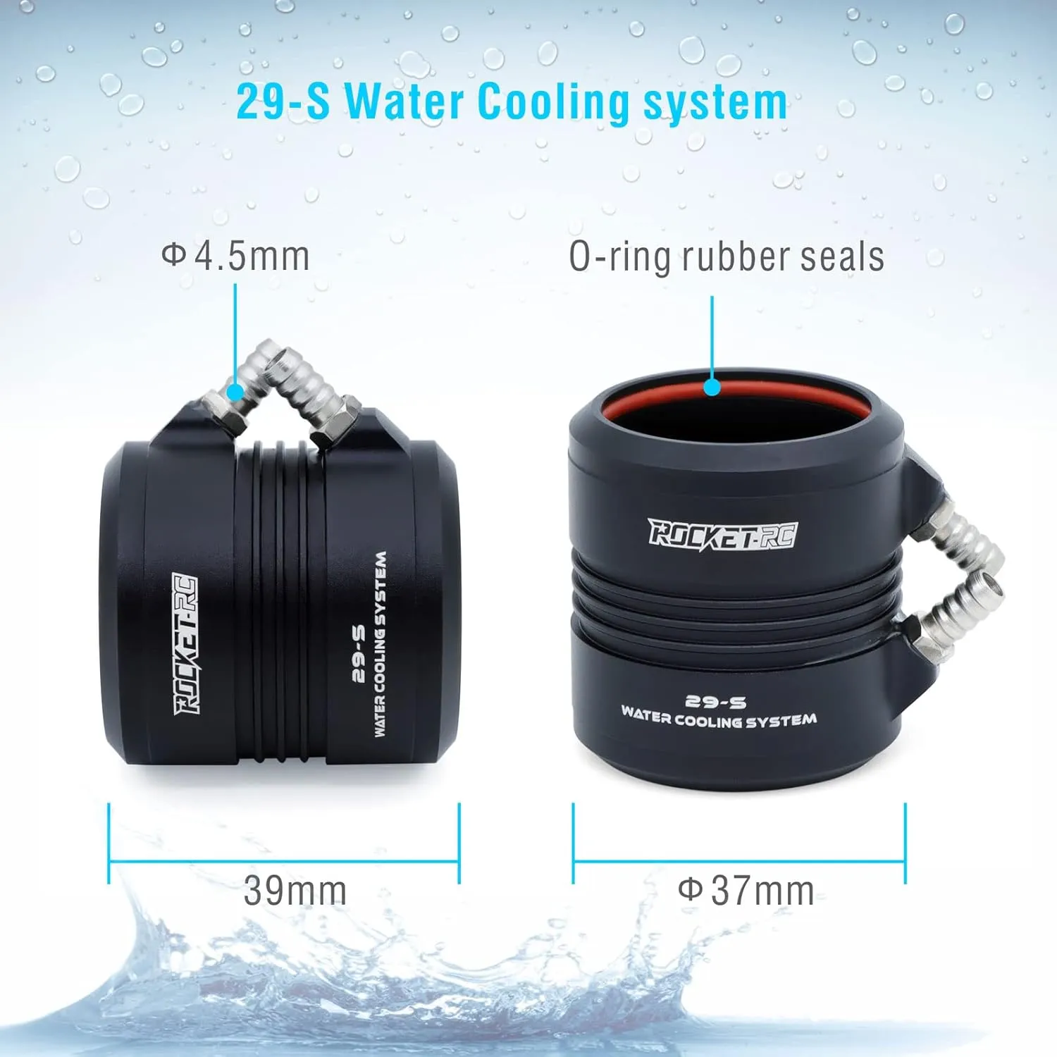 Set beast presidency for RC Boat 2958 Brushless Rc Boat Motor$ Surpass Hobby 4950KV Brushless Motor with Cooling 