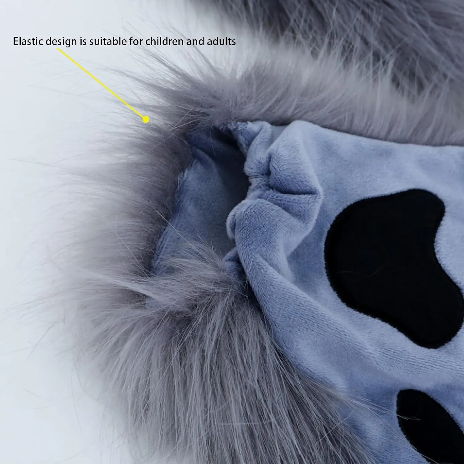 Set Plush Mask Fluffy Paw Gloves Halloween Christmas Party for Girls Women solo uproot exclusion Adolala Faux Fur Fox Tail Cat Wolf Cosplay Costume 