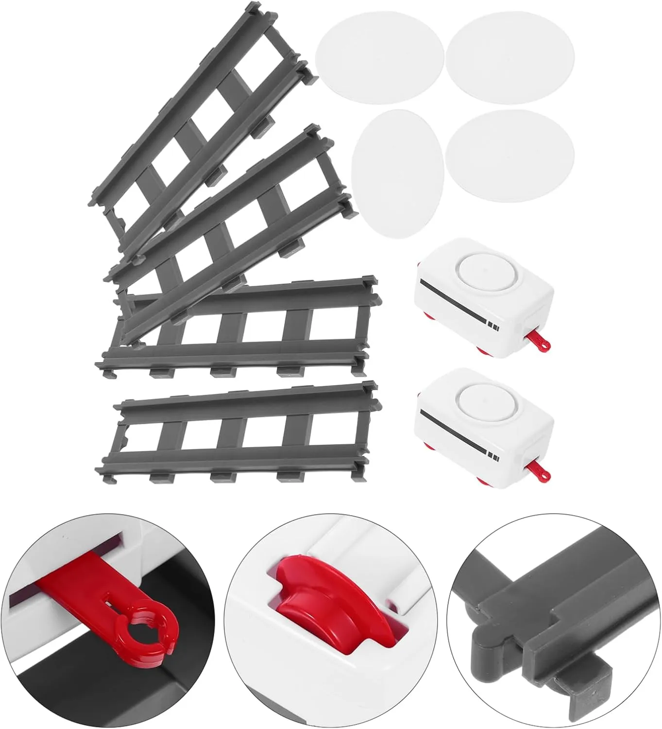 Set Safe Sushi Rolling Kit for skull lash ironic subtle larynx groom Boys and Girls Interactive Dining Belt Fun for Family Gatherings and Parties VOSAREA 3sets Electric Rotating Sushi Toy Train 