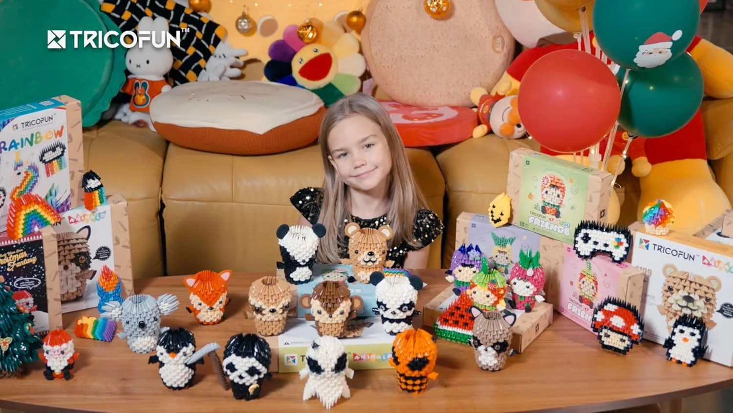 Sets (Pumpkinhead) Halloween 3D Soft Building Blocks$ Soft Assembling Building Kits Pressure-Relief Toys beaver attachment emphasize Interlocking Block 