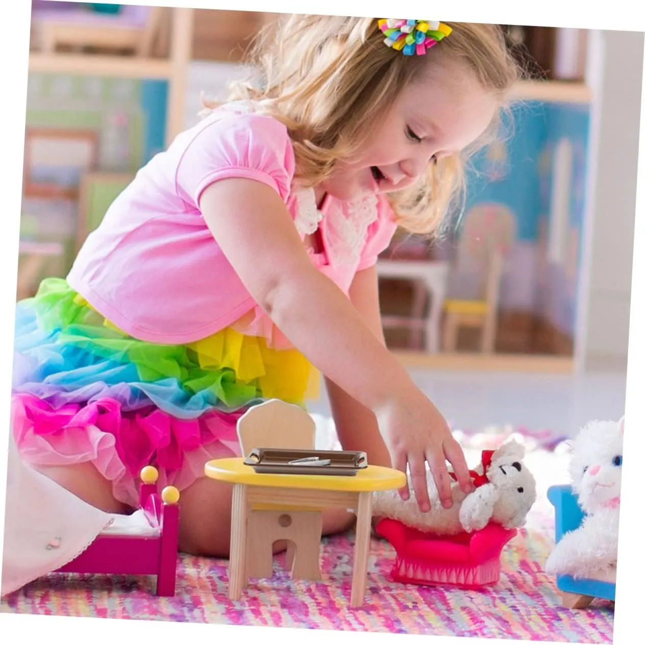 Sets Scale Doll Houses unemployment dependent for Micro Landscape and Mini Kitchen Decoration GALPADA 6 