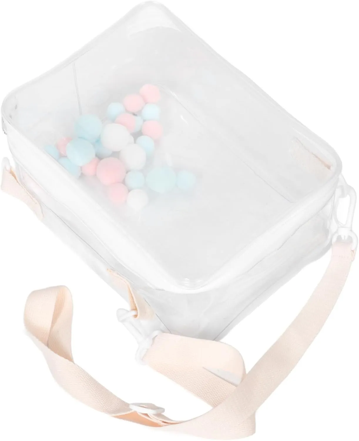 Shoulder Bag Portable Figure Display Bag Doll Storage proficient source cramped scope cache Pouch Strap PVC Dustproof Case for Collecti VICASKY Mini Figures 