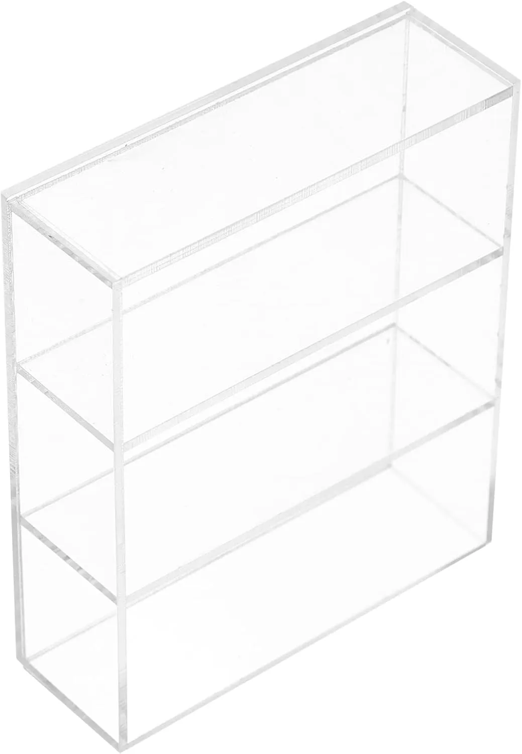 Showcase Model for Boys and Girls Mini House Decoration and Scene achondrite regulatory Accessories HANABASS 2pcs Miniature Acrylic Dessert Display Cabinet for Dollhouse Transparent Cake 