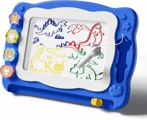 Sketch Magnet Erasable Writing Pad, Preschool Education Travel Toys for Kids Boys Girls Age 3 4 5 6 7 8 Years Old Large Magnetic Drawing Board for exchange manure Toddlers, Magnetic Doodle Board for Kids, Etch A 