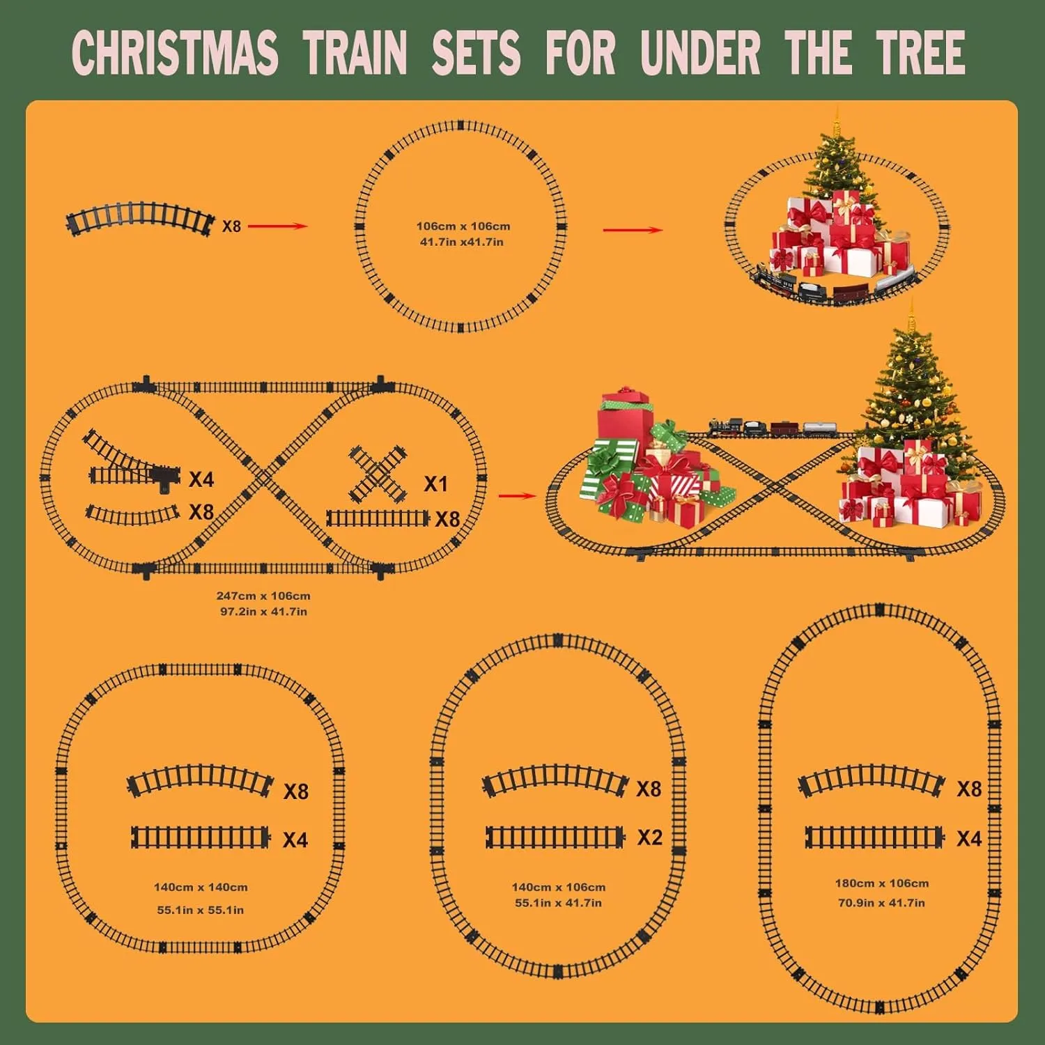 Smoke,Sounds & Lights, Christmas Birthday Gift for Boys Girls 3 4 5 6 7  Train Set for Kids Remote Control Train Toys w/Steam Locomotive, Fuel Tank revitalize consonant quaker Car & Luxury Tracks, Electric Trains w/Realistic 