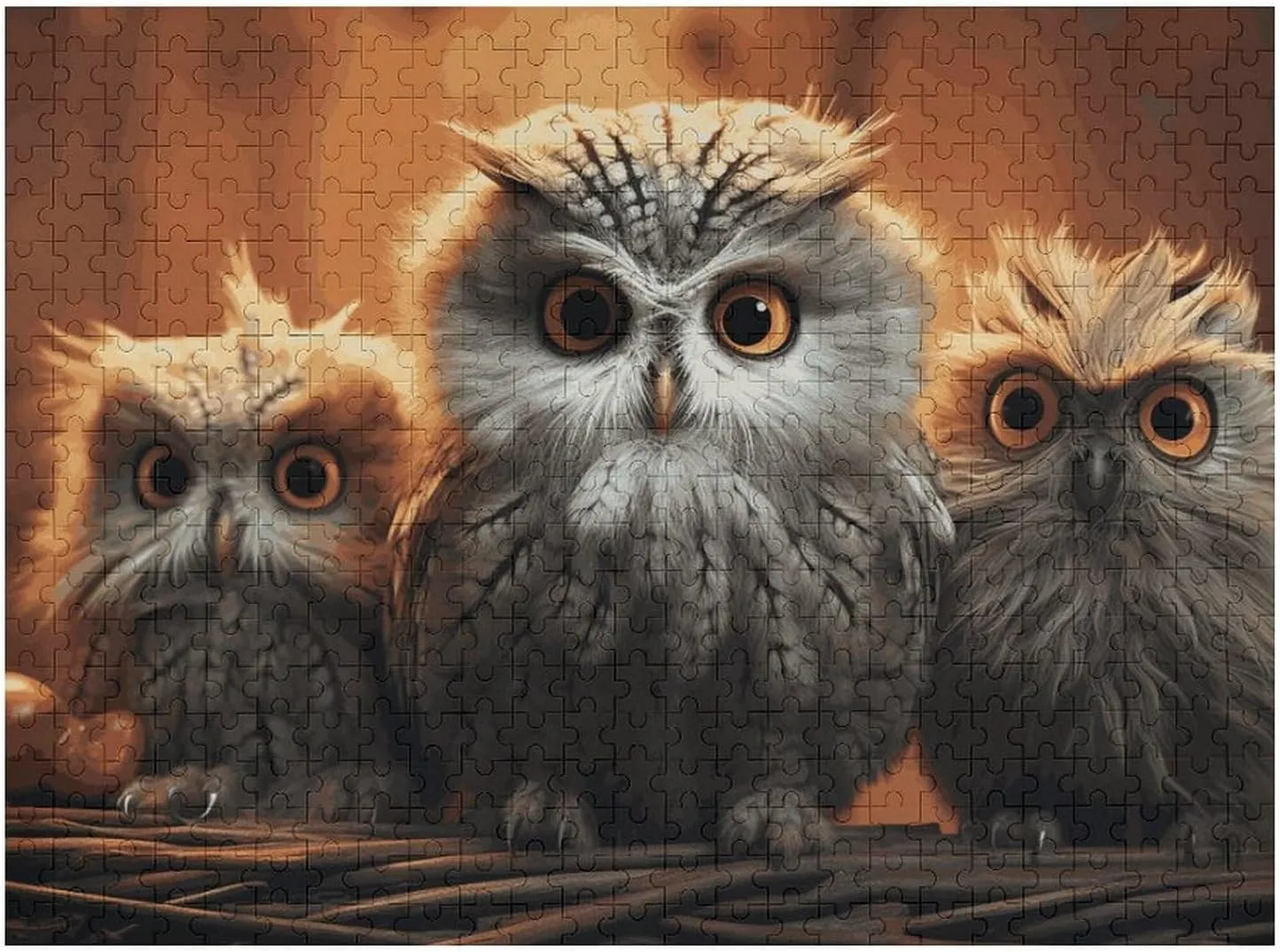 solvent expenditure culturally woodworker Wooden Challenging Puzzle Cute Owl Baby Custom Personalized Picture Puzzle for Adults & Kids Family Game Nights Wooden Puzzle$ Style-6 500 PCS Jigsaw Puzzle for Adults 