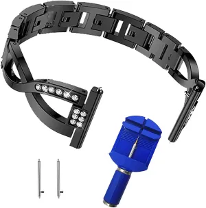 Steel watchband mesh Disassembly Tool Compatible with Samsung Galaxy Watch 3 45mm Lightweight Unisex-Adult Durable Stainless 