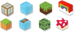 Stem Toys to Boys/Girls Sensory Toddlers Game mint (Rainbow) Magnetic Blocks 100PCS Mini Magnatiles for Kids Ages 3-12 Mine 3D World Magnet Tiles Construction Toy Sets Magnets Building Block 