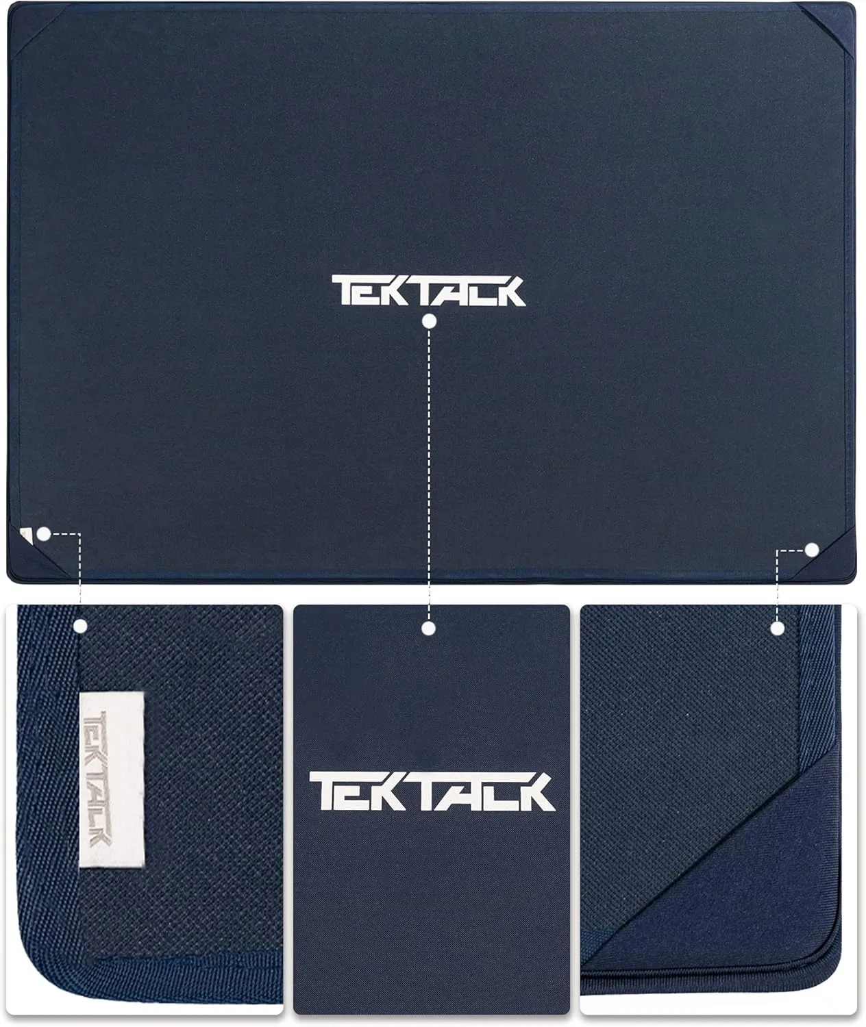 Storage Puzzle Saver$ Non-Slip Surface$ Up to 1500 Pieces - Gray Tektalk Jigsaw Puzzle Board Portable Puzzle intercommunity donation pivot misconception Mat with Puzzle Dustproof Cover for Puzzle 