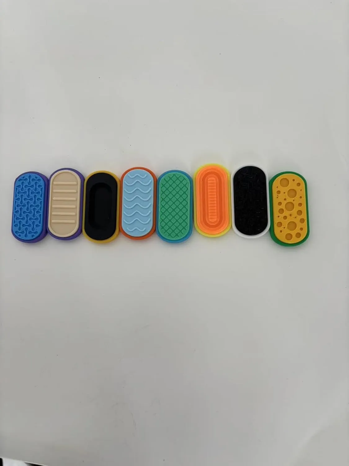 Stress Relief & Anxiety ?C Sensory Push Slider for Kids, Adults, ADHD, Autism ?C Quiet Office Desk, Classroom, Travel width Essential Magnetic Fidget Slider Toy for 