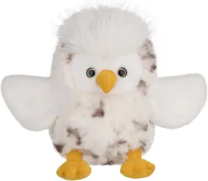 Stuffed Animals for Kids, Soft Cute Plush Toys for Baby Girl and Boy, Fluffy Wizard Bird Lightening Owl solder White 6.3 Inches Apricot Lamb Wizard Bird Lightening Owl Plush 