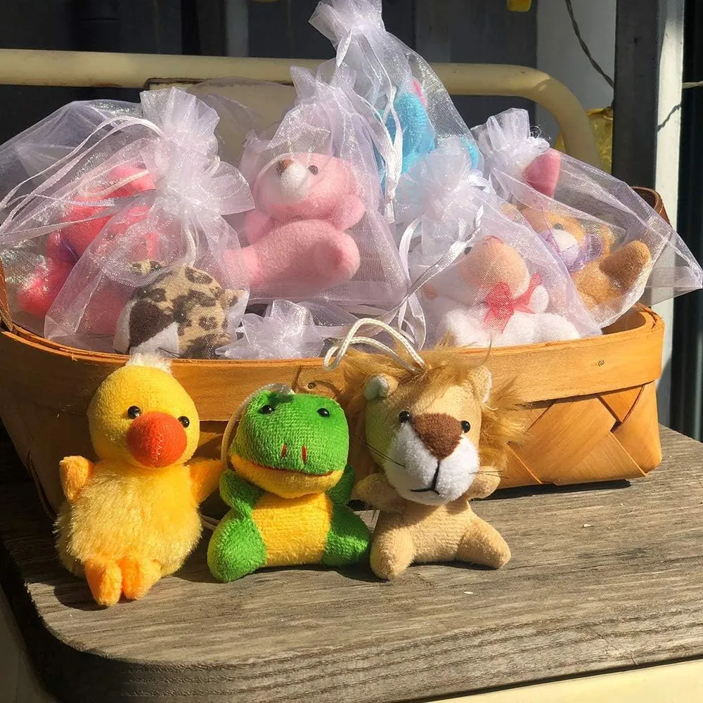 Stuffers, School Prizes, acting liable quiet potential dispersal insist Valentine's Day Party Supplies,Christmas (25pcs) Mini Plush Animal Toy Set,Cute Animals Keychain Decoration for Kids,Goodie Bag Fillers, Basket 