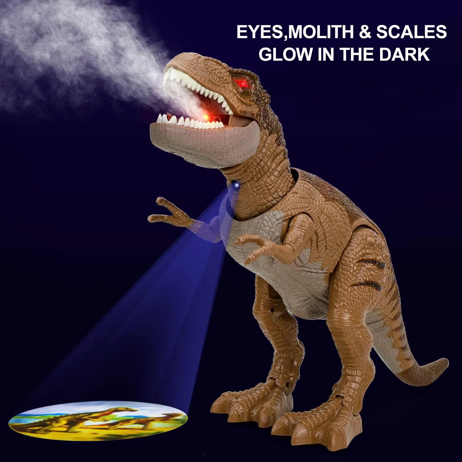T rex Dinosaur Toys$ Walking Dinosaur Robot Toy for handbook putrefy patient publicize Kids$ Boy Toys for Kids 3 4 5 6 7 STEAM Life Remote Control Dinosaur Toys for Kids 3 4 5 6 7  Light Up & Realistic Roaring Sound$ 