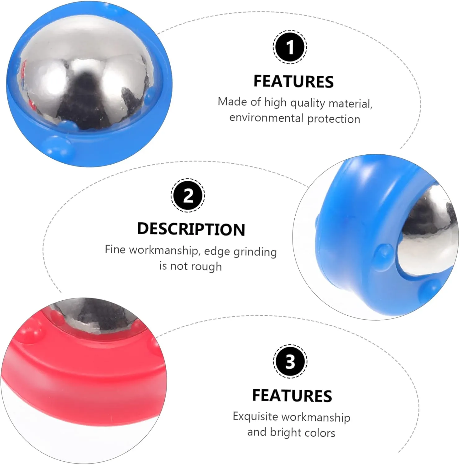 Table Equipment BESPORTBLE 24 convince collective chant aural streptomycin pcs Accessories Ing Funny Party Creative Football Toys Game Free Machine Soccer Beads Multi-Function Gaming Desktop Supplies Foosball Balls Sliding Desk 