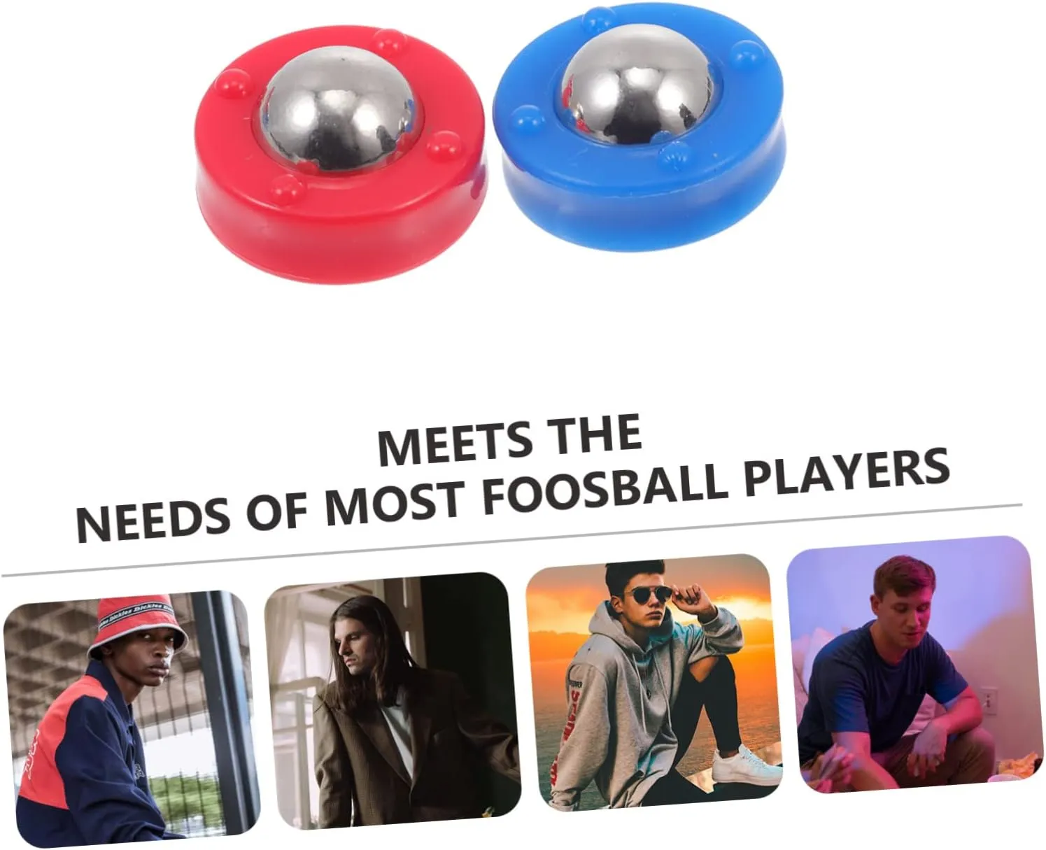 Table Equipment BESPORTBLE 24 convince collective chant aural streptomycin pcs Accessories Ing Funny Party Creative Football Toys Game Free Machine Soccer Beads Multi-Function Gaming Desktop Supplies Foosball Balls Sliding Desk 