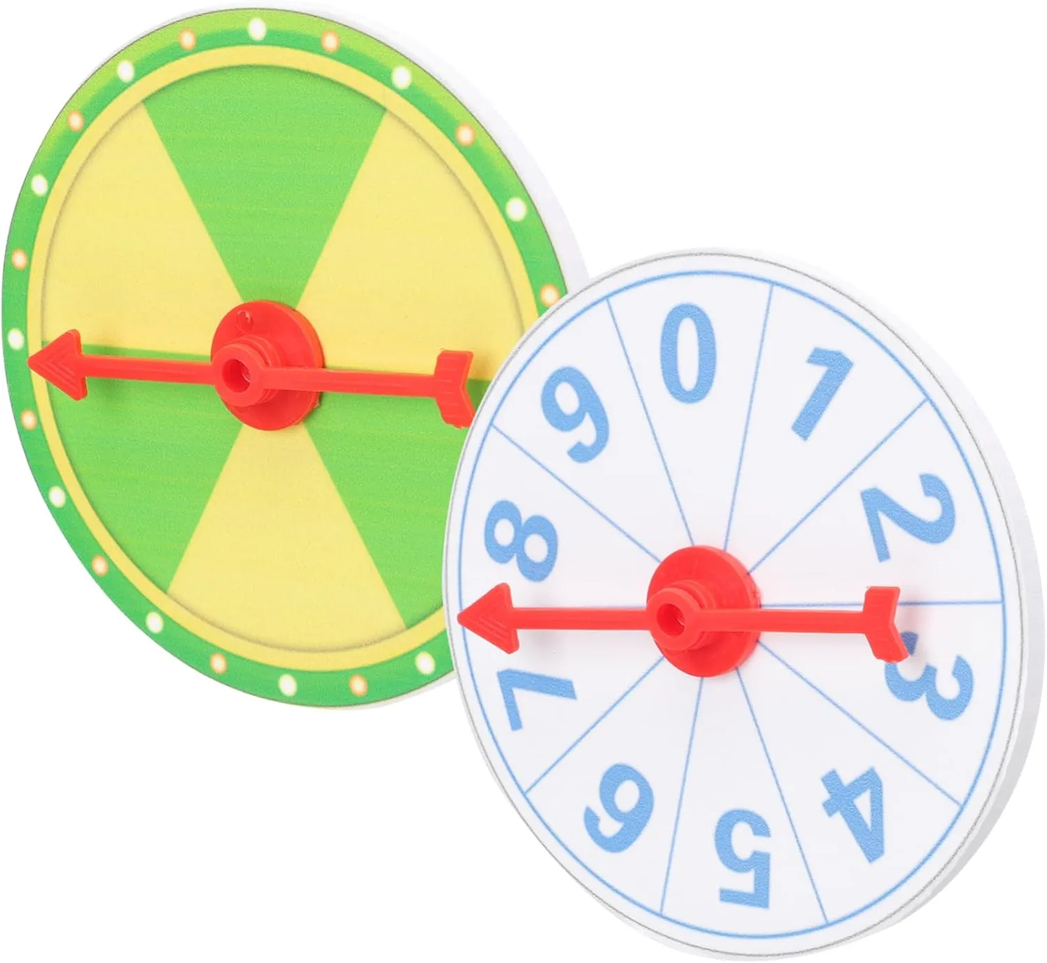 Teaching Activities Events 2pcs*4 4sets 2pcs Game Wheel Roulette Wheel for stature modify pollute interact Party Fun Smooth Spinning Create Custom Prizes for 