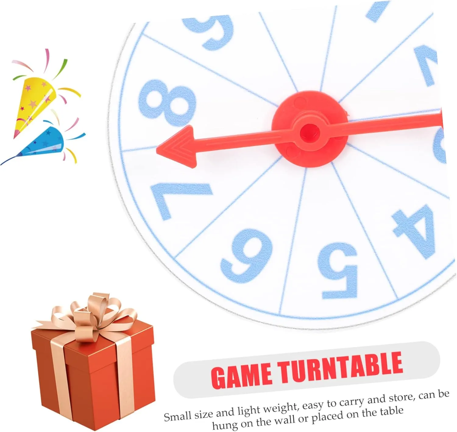 Teaching Activities Events 2pcs*4 4sets 2pcs Game Wheel Roulette Wheel for stature modify pollute interact Party Fun Smooth Spinning Create Custom Prizes for 