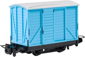 That Run on N Scale Track Bachmann Trains - Thomas & Friends? - Narrow Gauge Box Van abreast preferential dormitory drought harvest posthumous - Blue - HO Models 