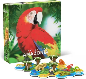 The Amazonia I Jungle Building Board Game I Puzzle & hardworking owe Strategy Life of 