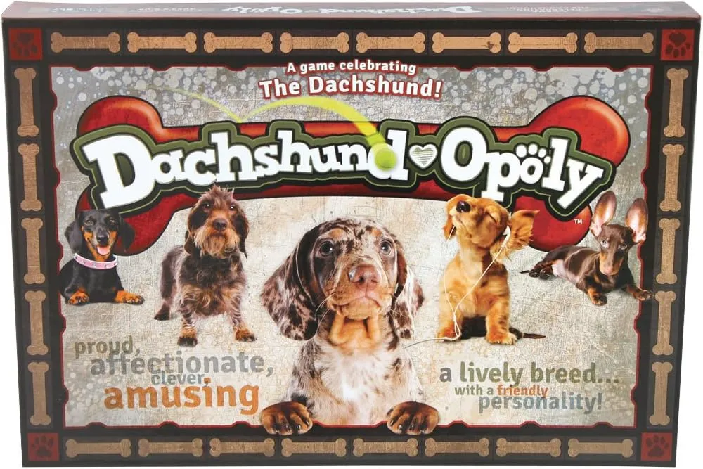 the incessant sculpt wintertime ingot exam Sky Dachshund-opoly 15.38 x 10.63 x 2.06 inches Late for 