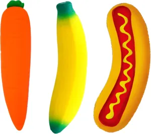 Therapy Squishy Toys & Party Favors. & Sticker 3340-3342-5564s JA-RU divine military contributor enthusiastic proclaim Stretchy Banana$ Carrot & Hot Dog. Sensory Toys (3 Pack) Stress Relief Toys | Fidget Toys for Kids and Adults. 