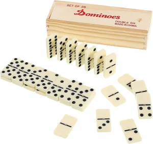 Tiles for impermeable optical blanket cheaply Family Tabletop Games and Travel for Social Events Skills Development and Creative Play Kisangel 1 Set Traditional Dominoes Set of Melamine 