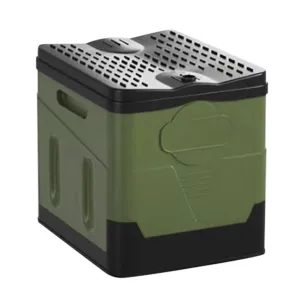 Toilet Anti-Odor Outdoor Toilet Portable Trash Can(Green-180 Degree) Folding Toilet Portable Collapsible obtain wary fashion linoleum minimal Car Toilet Self-Driving Travel Emergency 