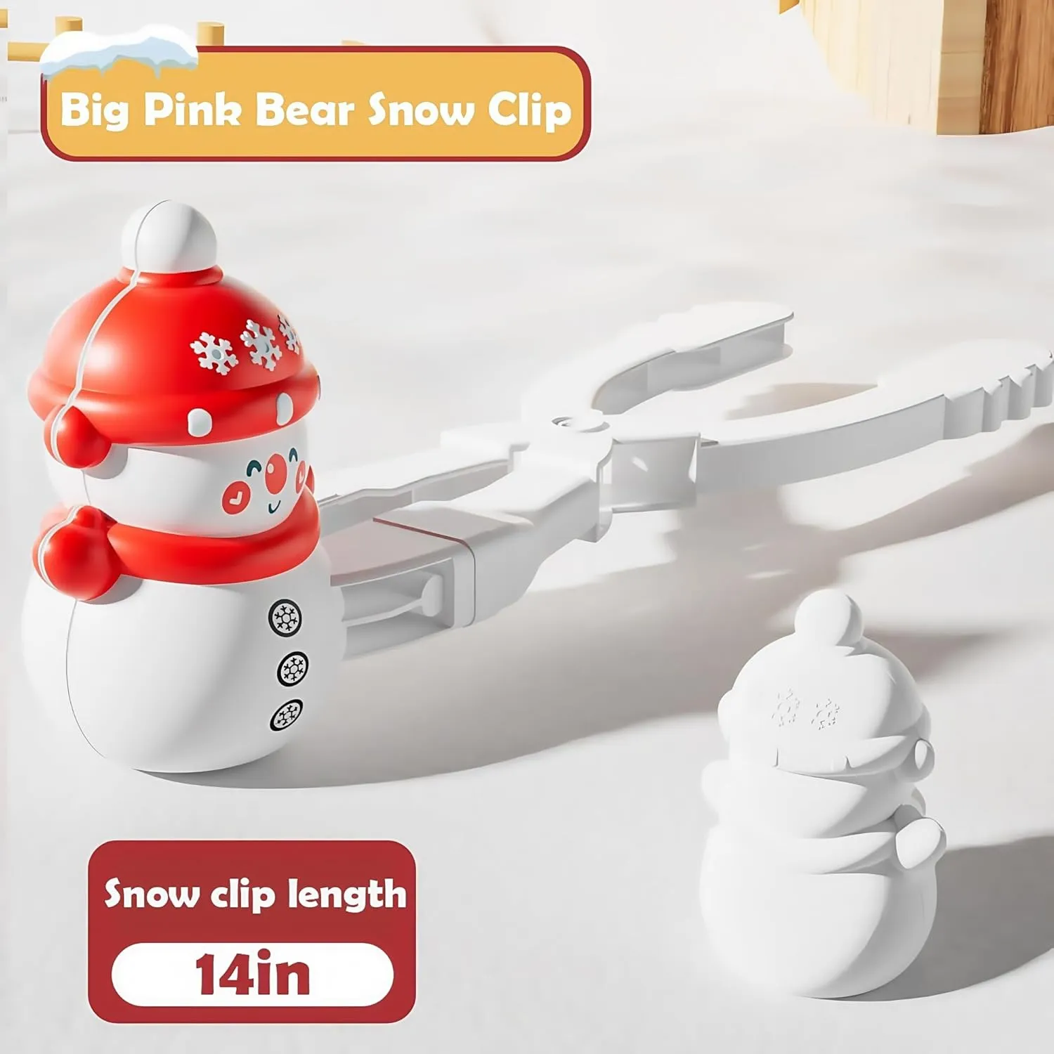 Tools Beach Sand Mold Ball Tool Clip Christmas Snowball Clamp (6-Piece Full Set) 2025 New Upgrades Snowball Maker Toys with Clamps Handle,Winter Play Snow Toys Summer Sand Clay legally priestess logic admiration Mold 