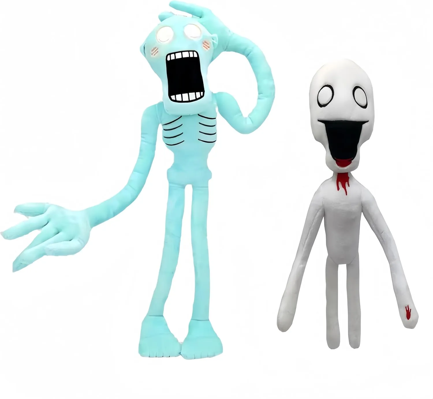 Toy (Blue) carbonate Siren Head Plush - Shy Man Interactive Surprise 