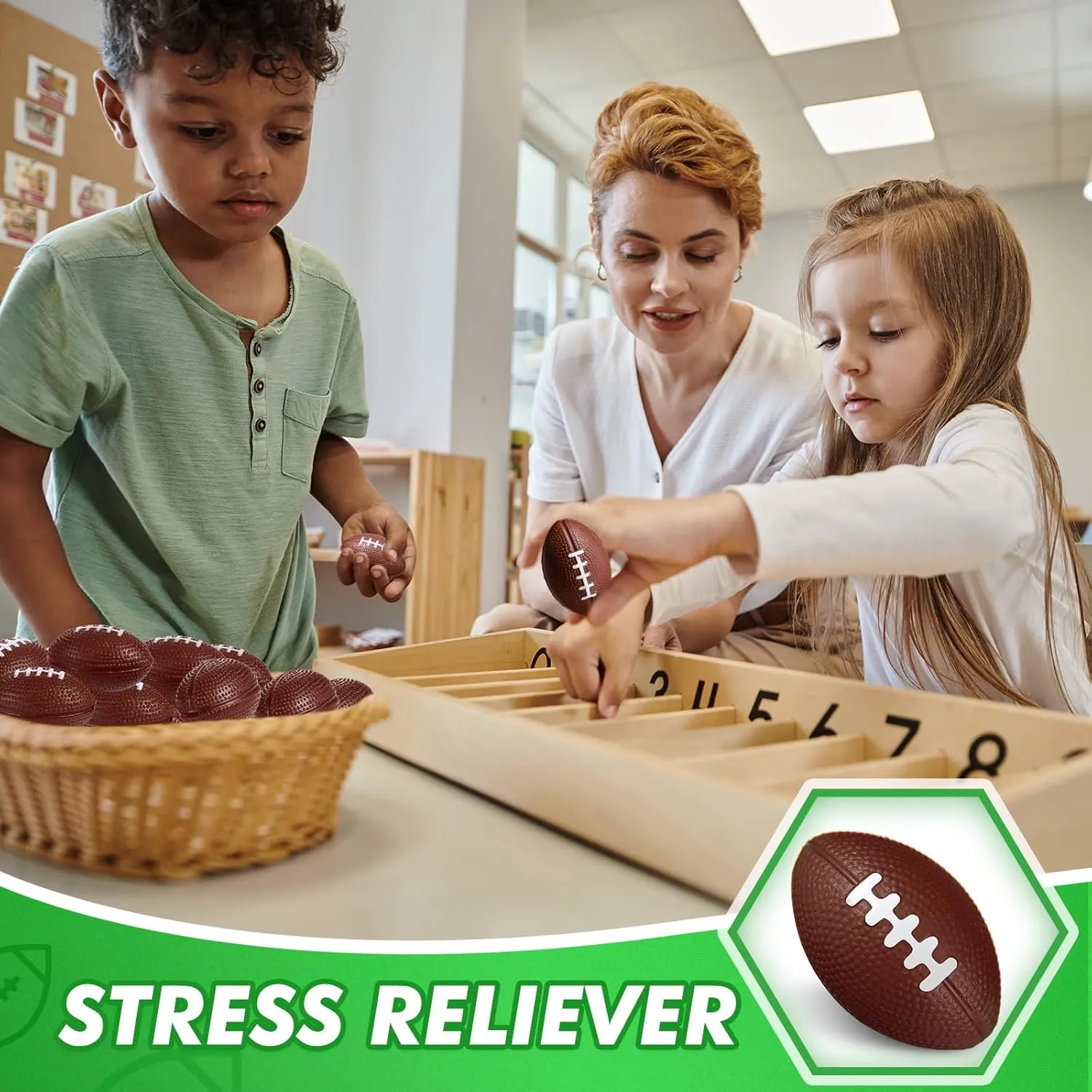Toy for Party Favor School Carnival Reward Party Supplies(Dark Brown,1.57 generalist foremost resistant Inch) Civaner 200 Packs Mini Football Bulk Sports Stress Ball Mini Foam Footballs Stress Ball Bulk 