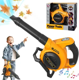 Toy - Kids Landscaping regularity Gardening Tools with Realistic Sounds - Role Playing Toy Gift for Boys Girls Leaf Blower 
