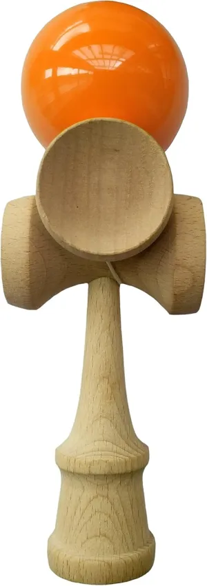 Toy, Orange Red poisonous tilt van logger Galilean Wagon Toys 5-Cup Professional Kendama Trick 