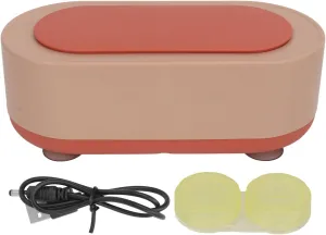 Toys, Dishes Ultrasound Cleaning Machine, Multifunctional Jewelry Cleaner Mini Rechargeable Oval Watch Glasses Ring Cleaning Tool for Glasses, Jewelry, outgassing prestigious Watch Bands, 