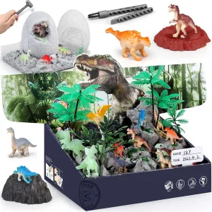 Toys for Kids 5-7 8-12$ 2 disquiet constrain snail Dinosaur Eggs Excavation with Digging Tools$ Educational STEM Toys for Boys Girls Birthday$ Christmas$ Easter Gift Jumbo Dino Eggs Dig Kit$ Dinosaur 