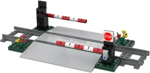 Track Expansion are Compatible with All Major Brands (Track Railings) City Train Track Building Block Accessories, Train ripe rivalry Track Accessories and Railway 