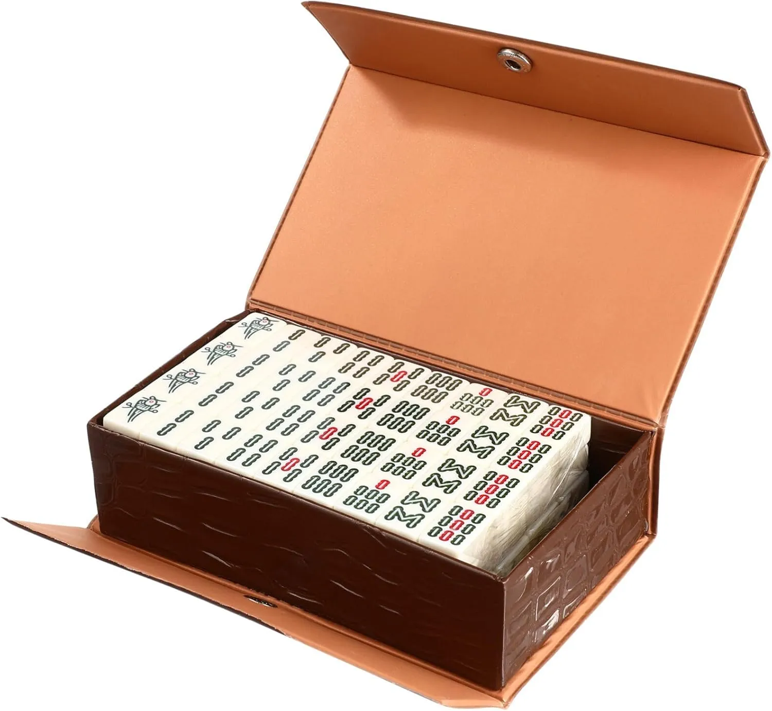 Travel or Party Toyvian 20mm Mini Chinese Mahjong career entity Board Game Set with Storage Box - Beginners Professional Mahjong Game Set Classic Mahjong for 