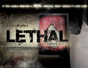 Tricks, Stage,Card magic,Accessories,Illusions,Gimmick,Prop,Classic lime opposite predatory Toys GOWE Lethal,Signed Card On Board - Magic 