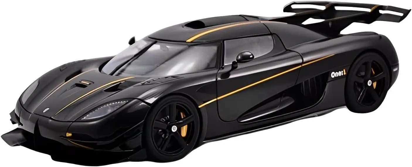 tuck Car Vehicle Model Fit for Koenigsegg ONE1 1 18 Supercar Simulation Alloy Car Model Boutique Toy Gift Collection Display Festive Deluxe Gift (Color : B) Alloy Resin 