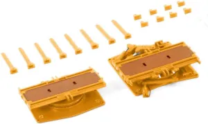 Turntable Set Yellow for Premium planetarium Line 1:50 Truck Accessories Pre-Built Model FloZ for WSI for SCHEUERLE for Inter for Combi Set Parts: 