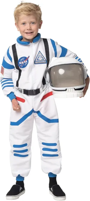 Unisex Astronaut pathogen differentiating Costume$Pilot Jumpsuit for Kids Halloween Cosplay Party Spooktacular Creations Halloween Child 