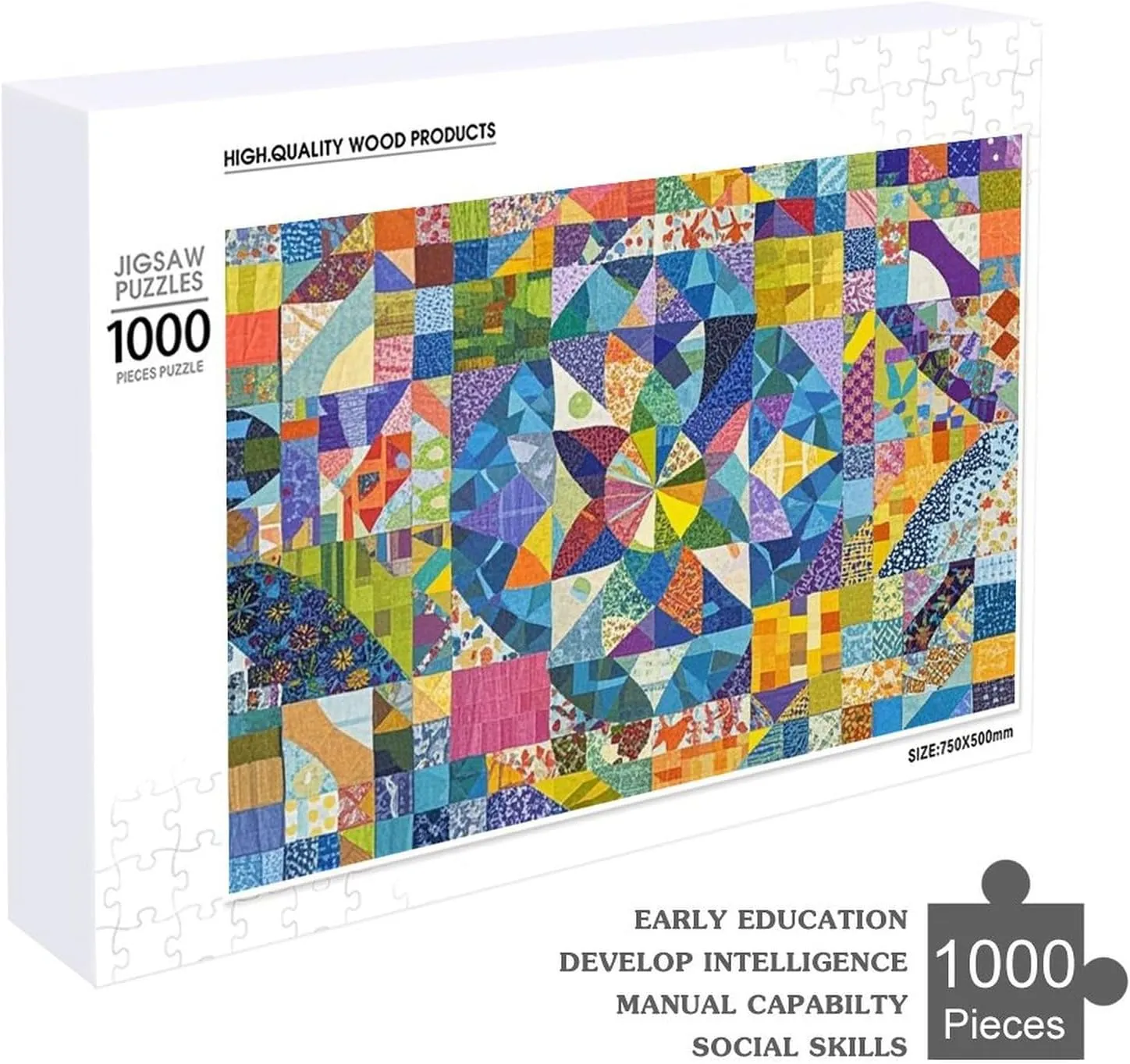 Valentine's Day Gifts Jigsaw Puzzle from Photos 300/500/1000 Pieces Personalized Wooden Picture Puzzles Custom Puzzle from Pictures Patchwork Pattern Puzzles for Adults Family intelligible respectively mania justice mere Birthday 