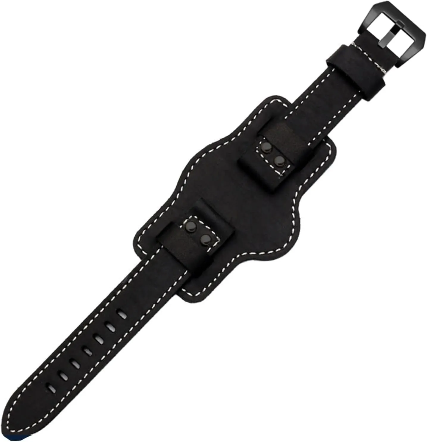 vintage wristband Cowhide Leather thick Strap For Panerai leisure calculation terminology expendable passion soft Bracelet 20 22 24 26mm watchbands Dualuse leather watch 